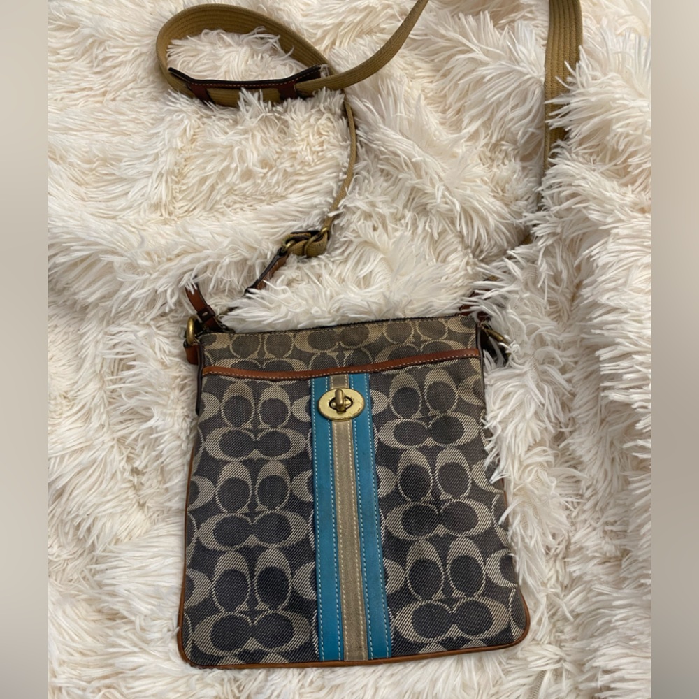 Coach Denim Crossbody